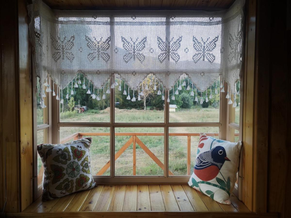 Cabana Jacaranda Salamanca Bagian luar foto